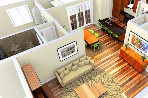 El diseño de interiores crea espacios funcionales y estéticos